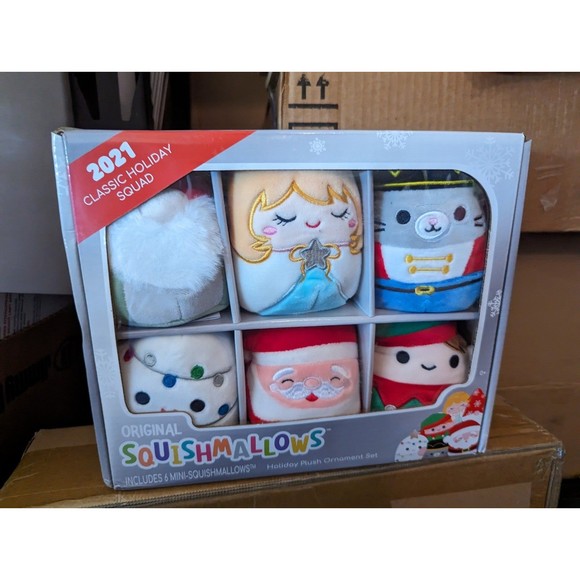 2021 limited edition holiday ornament squishmallow set - Picture 1 of 2